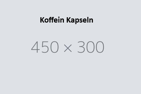 Koffein Kapseln